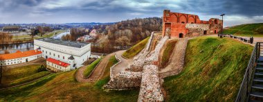 Panorama: Üst Vilnius Castle kompleksi