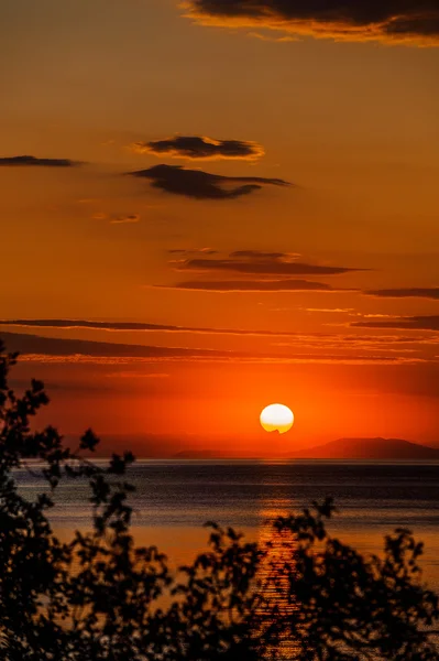 Dawn at sea — Stock Photo, Image