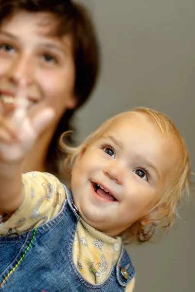 Mamma och dotter — Stockfoto