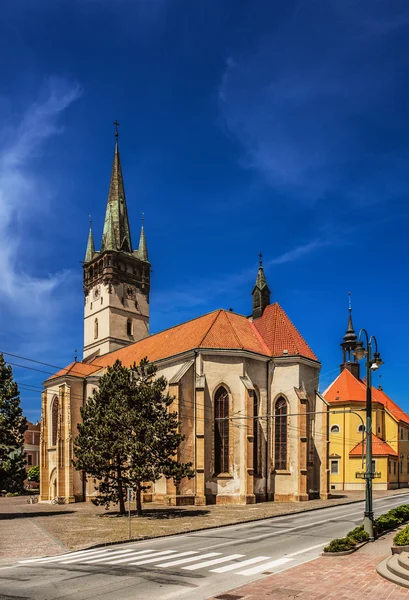 Cathedral of St.Nicholas in Presov — Stock Photo, Image