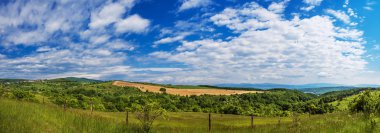 Panorama of Slovak landscape