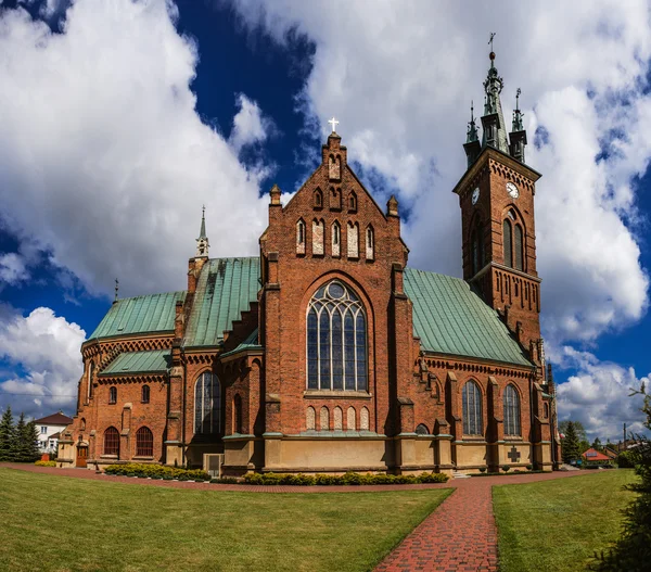 Sokolow Malopolski - Kosciol — Stok fotoğraf