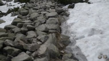 Lomnicky stit Slovakya'nın yüksek tatras dağlarda