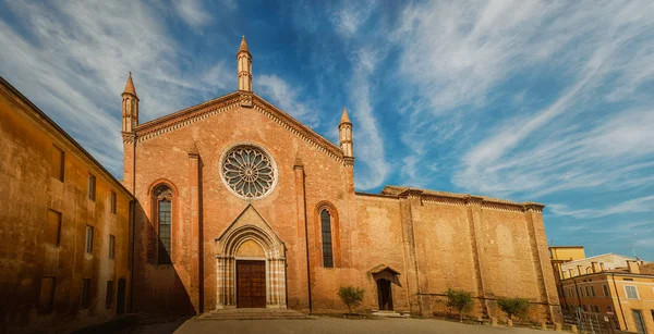 Church of St. Francis in Mantua — Stock Photo, Image