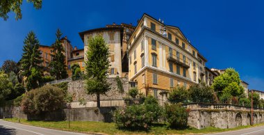 Bergamo is a city in Lombardy, Italy clipart