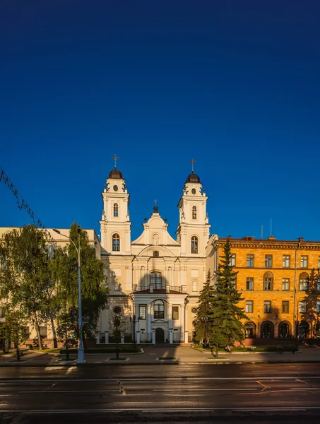 Katolická církev z Panny Marie, Minsk, Bělorusko — Stock fotografie