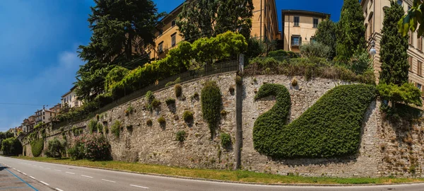 Bergamo é uma cidade da Lombardia, Itália — Fotografia de Stock