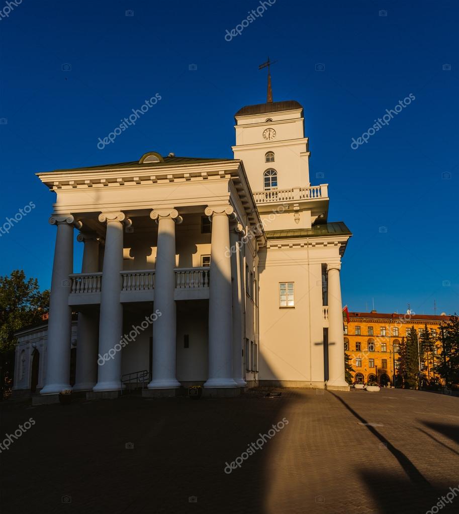 Rathaus in Minsk, Weißrussland Stockfoto © BestPhotoStudio 81025622