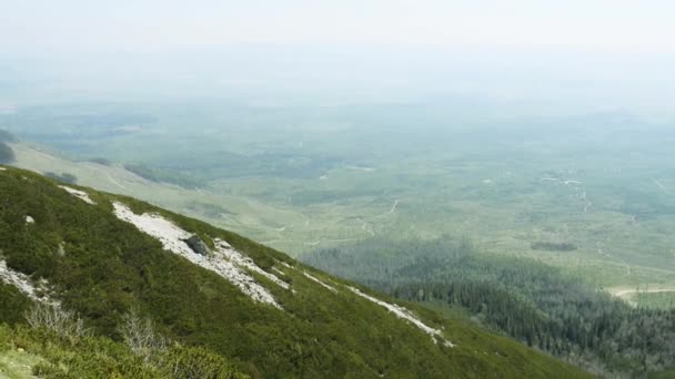 Tatra Mountains in Slovakia — Stock Video