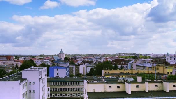 Rzeszowis największe miasta w Polsce — Wideo stockowe