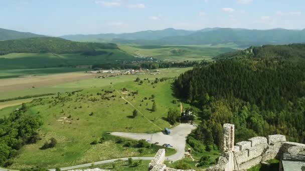 Castillo de Spis — Vídeo de stock