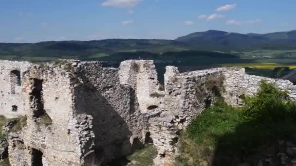 Castelo de Spis — Vídeo de Stock