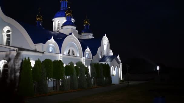 Igreja de Nossa Senhora de Tikhvin, Brest — Vídeo de Stock