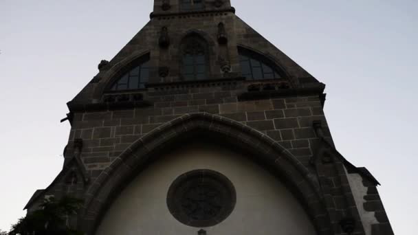 Chapel of St. Michael in Kosice — Stock Video