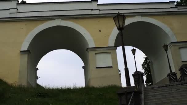 Antiguo Castillo de Hrodna — Vídeos de Stock