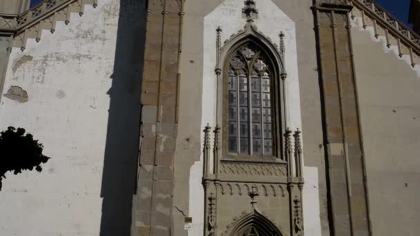 Iglesia de Santiago, Eslovaquia — Vídeo de stock