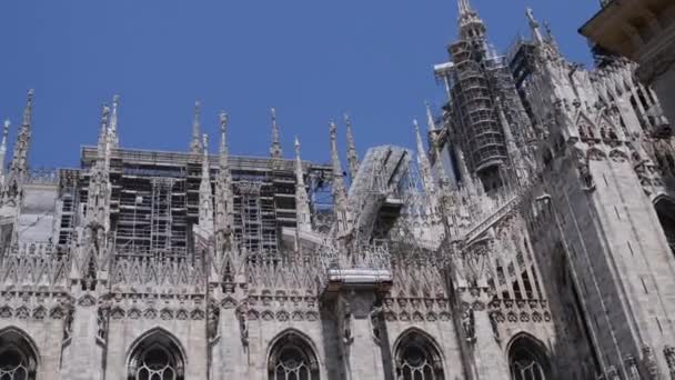 Duomo di Milano — Stok video