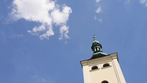 Basilica av antagandet i Rzeszow — Stockvideo