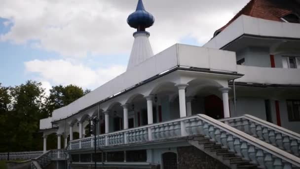 Iglesia del Arcángel Miguel en Bielsk Podlaski — Vídeo de stock