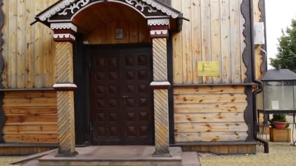 Iglesia Ortodoxa Natividad de la Santísima Virgen María — Vídeos de Stock