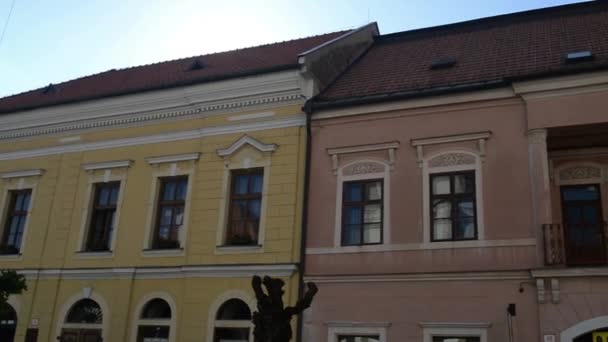 Cidade velha de Levoca na Eslováquia — Vídeo de Stock