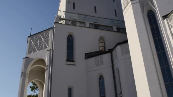 Iglesia de San Roque en Bialystok — Vídeo de stock