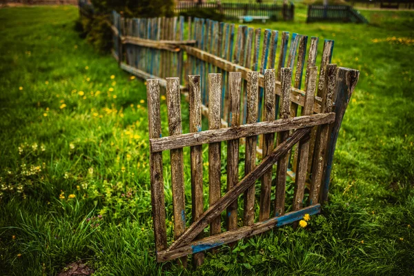 Wooden fence — Stock Photo, Image