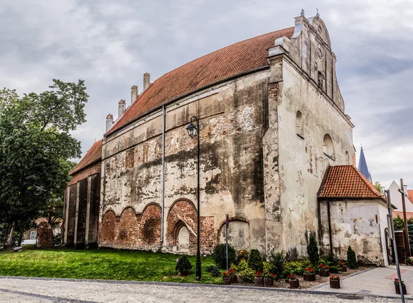 Igreja dos Santos. Andrew Apóstolo em Barczewo (1325 ) — Fotografia de Stock