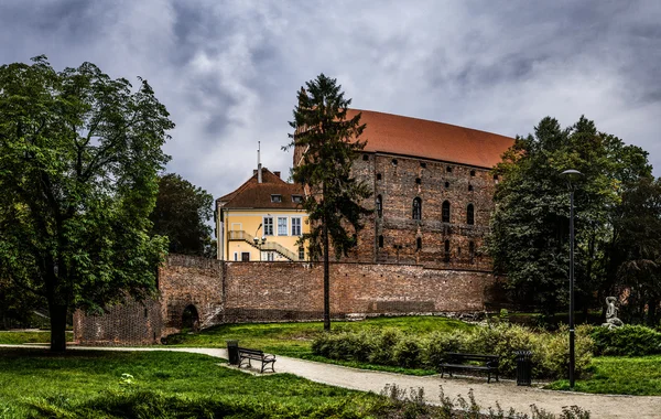 オルシュティン、ポーランドの Ordensburg 城 — ストック写真