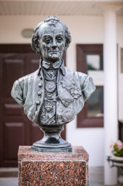 Bust of Suvorov in Kobryn, Belarus