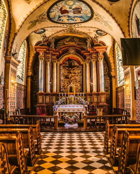 Францисканського соборі в санок, Республіка Польща — стокове фото