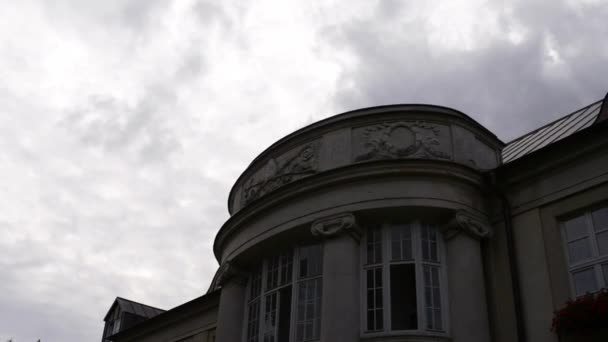 Palácio Episcopal em Lomza, Polônia — Vídeo de Stock