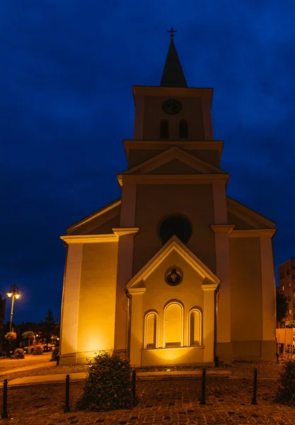 Post evangelische kerk in Sztum, Polen — Stockfoto