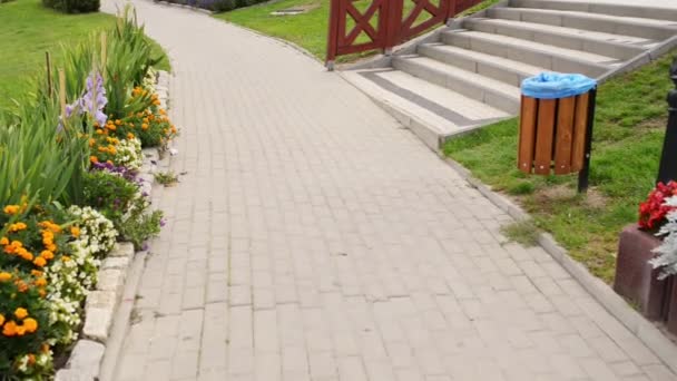 Old house in Barczewo, Poland — Stock Footage Old house in Barczewo, Poland Stock Footage