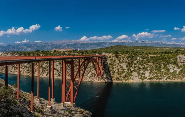 Maslenica most Chorvatsko — Stock fotografie