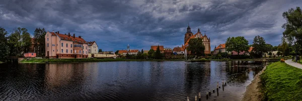 Templom Sts. Anna Barczewo, Lengyelország — Stock Fotó