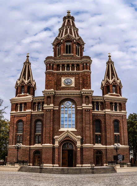 Church of the Most Holy Name of Jesus in Lodz — Stock Photo, Image