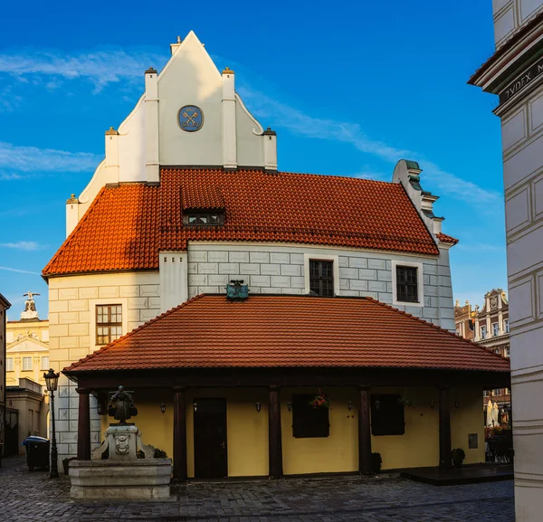 Manhole Bamberg in Poznan , Poland — Stock Photo, Image