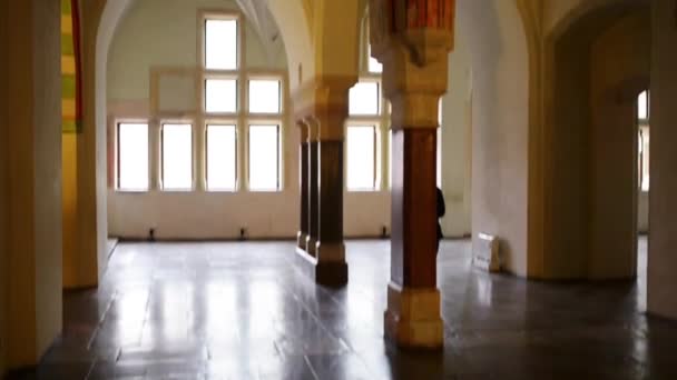 Castillo de la Orden Teutónica en Malbork, Polonia — Vídeo de stock