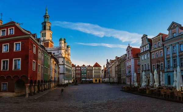 Ciudad vieja en Poznan, Polonia —  Fotos de Stock