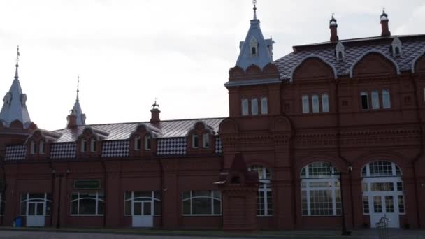 Viejo edificio en Sergiev Posad, Rusia — Vídeo de stock