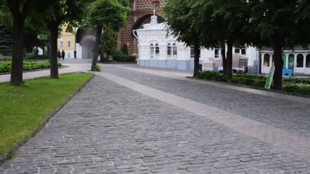 Gateway kerk van de geboorte van St. Johannes Baptist — Stockvideo