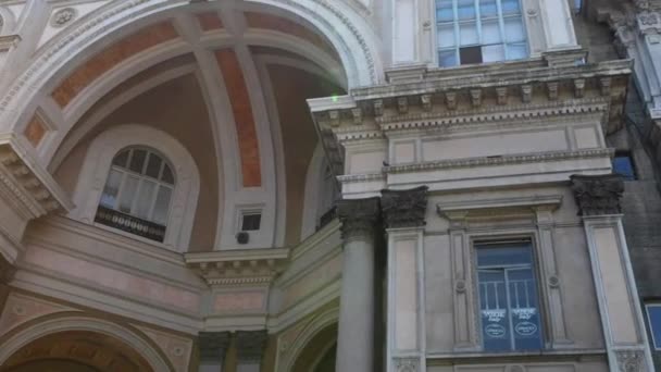 Galleria Vittorio Emanuele II em Milão — Vídeo de Stock