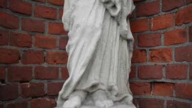 Basilica Myszyniec İsa Mesih Heykeli