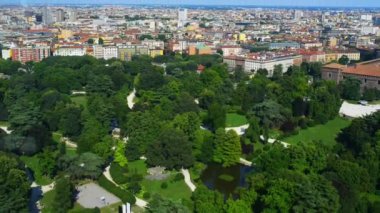 İtalya, Milano havadan görünümü