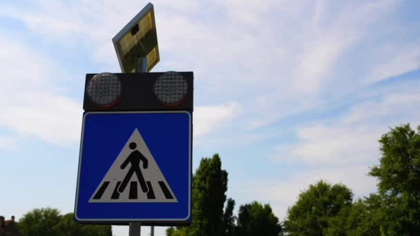 Panneau de passage pour piétons 