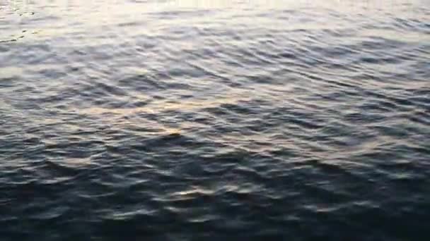 Zeehaven in Zadar, Kroatië bij zonsondergang — Stockvideo