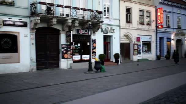 Kosice in eastern Slovakia — Stock Video