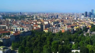 İtalya, Milano havadan görünümü