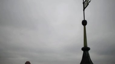 Gdansk, Polonya, kuş-göz görüş-